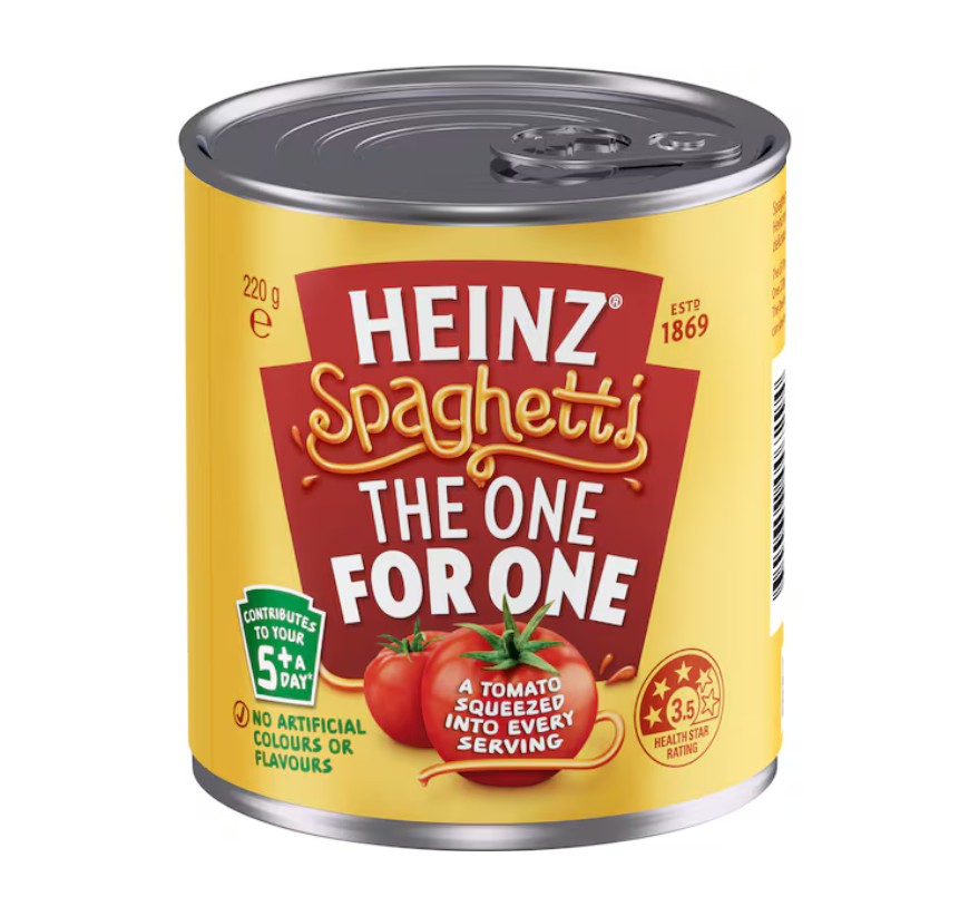 Heinz Spaghetti The One For One 220g