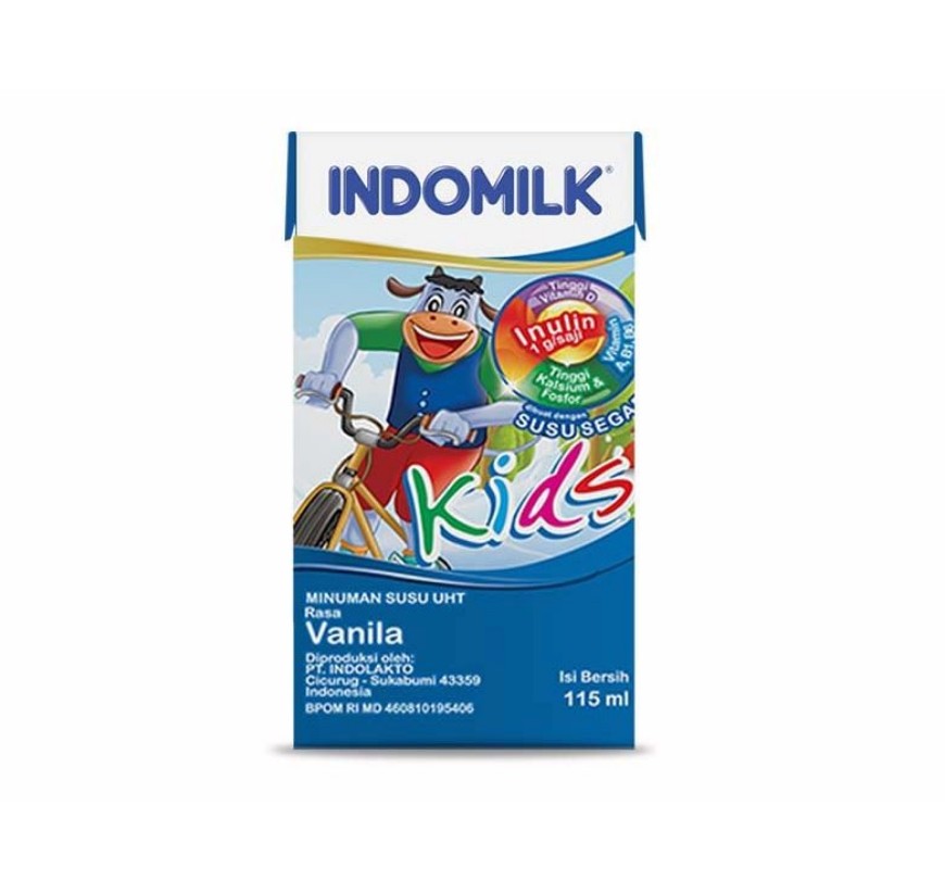 Indomilk vanilla milk 115ml