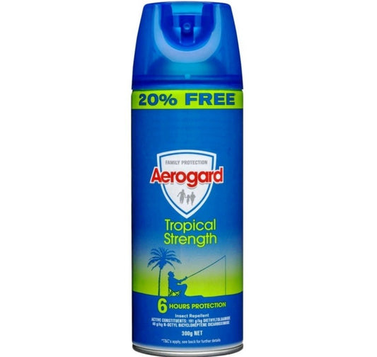 Aerogard tropical 300g aerosol 327709