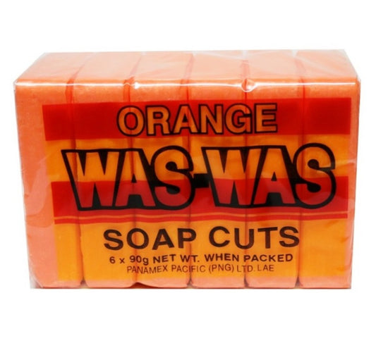 Was Was soap 6pack Orange 6x90g GSTex