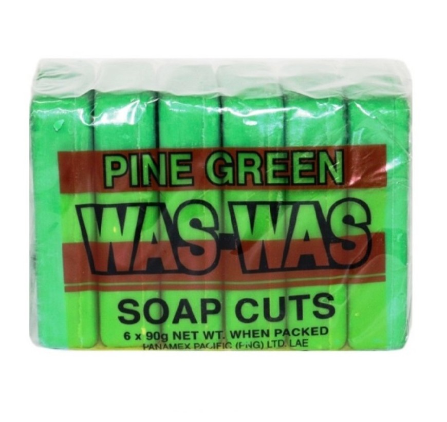 Was Was soap 6pack Pine Green 6x90g GSTex
