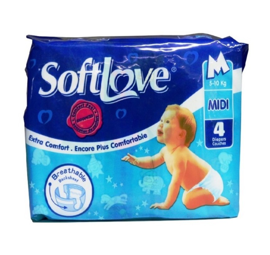 Softlove Medium 4 pc 57272 GSTex