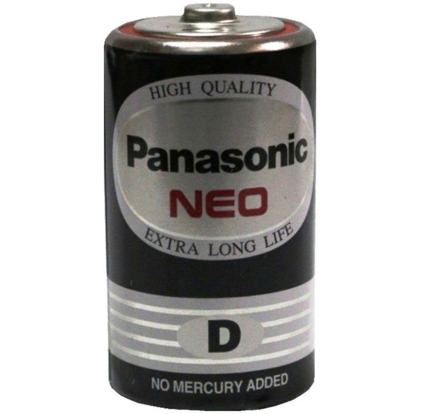 Panasonic battery black D 24pcs