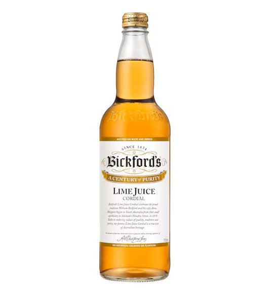 Bickfords Lime Cordial 750ml