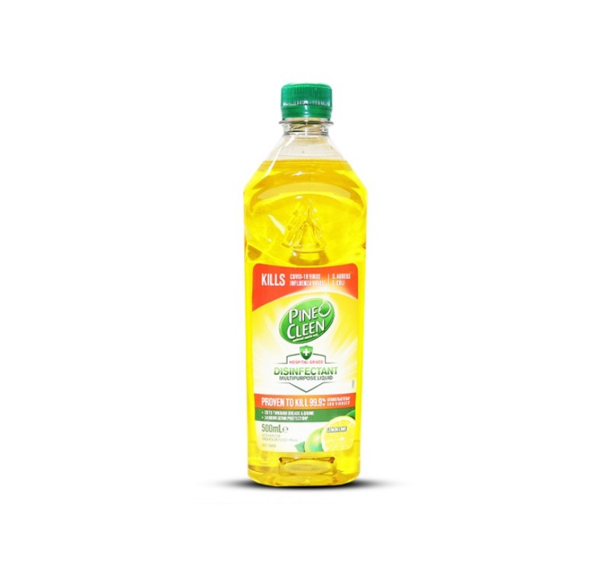 Pine O Cleen Lemon 8x500ml Disinfectant 8142635