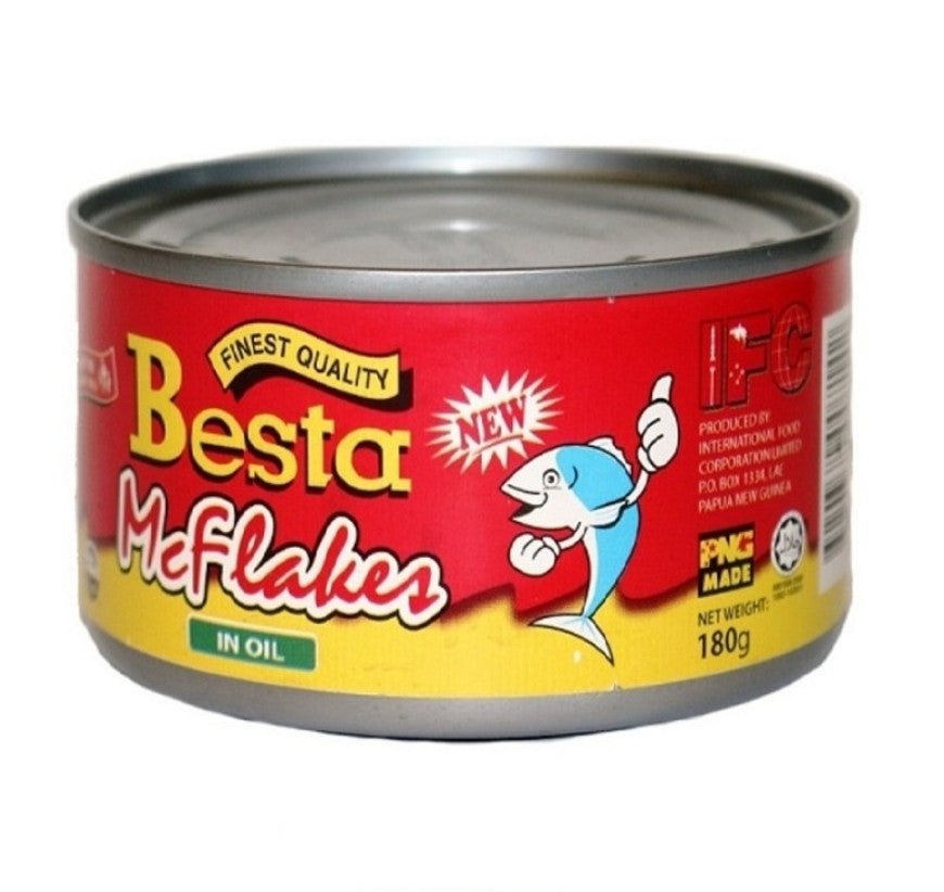 Besta McFlakes in Oil 170g | GSTex