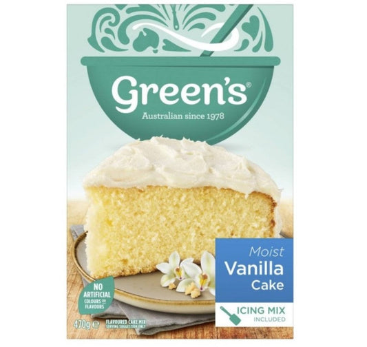 Greens Cake Mix Vanilla 340g