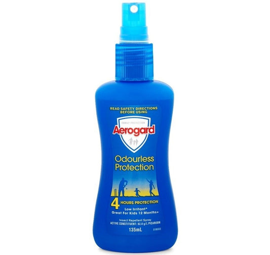 Aerogard Pump Odourless 135ml Low Scent 0106705