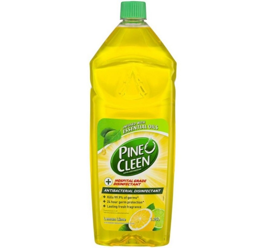 Pine O Cleen Lemon Lime 1.25L Disinfectant 3111356 8142639