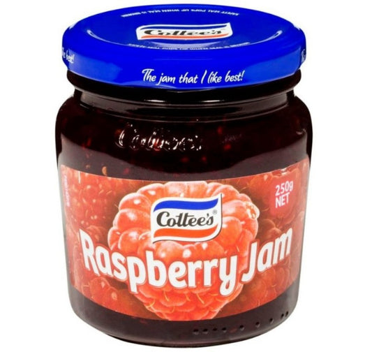 Cottees Jam Raspberry 250ml