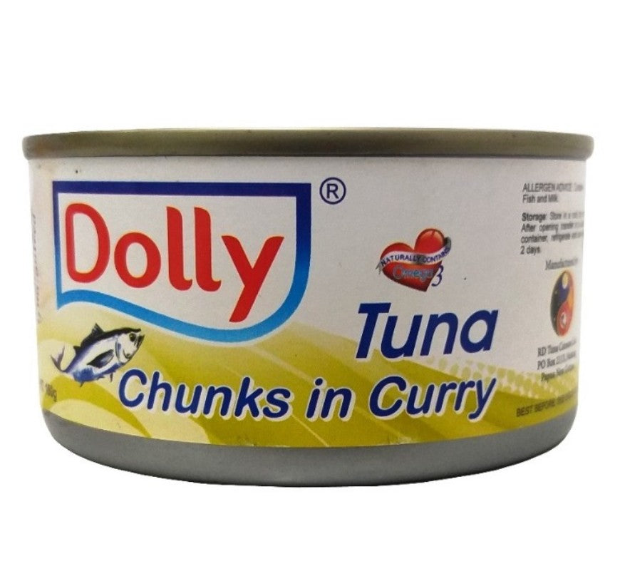 Dolly Tuna Chunk in Curry 185g GSTex