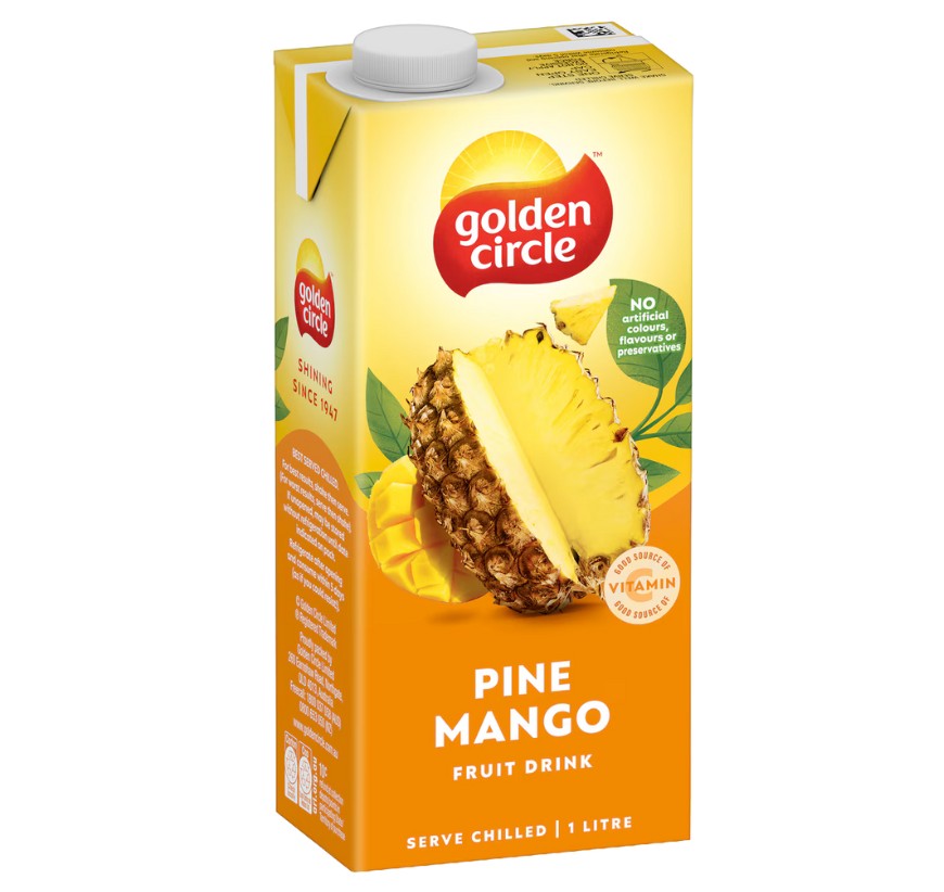 Golden Circle Pine Mango 1Ltr