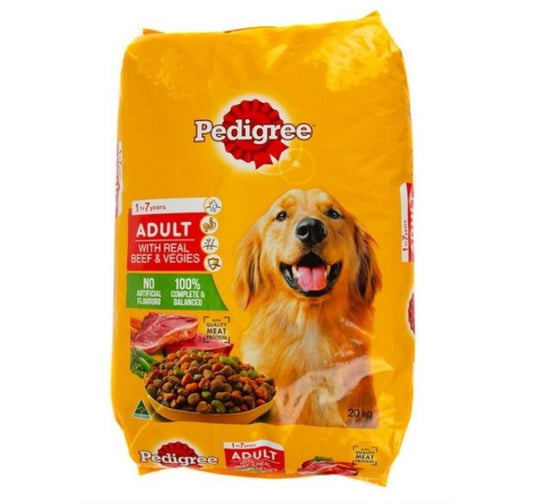 Pal Adult real beef & veg 20kg Dog Food
