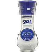 Saxa Natural Sea Salt 90g Grinder