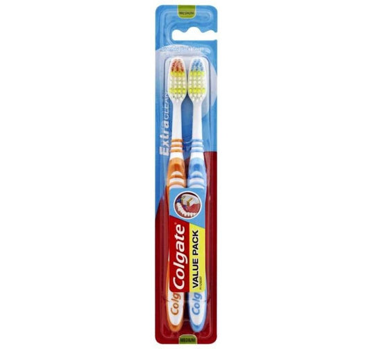 Colgate Exta Clean Med 2PK Adult 61012430 1052169