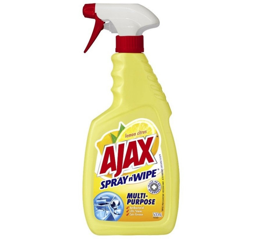 Ajax Spray & Wipe Lemon 500ml