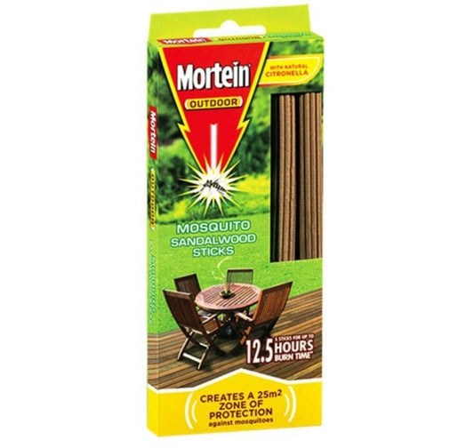 Mortein Outdoor Mos Sticks 5's Sandalwood 3032204