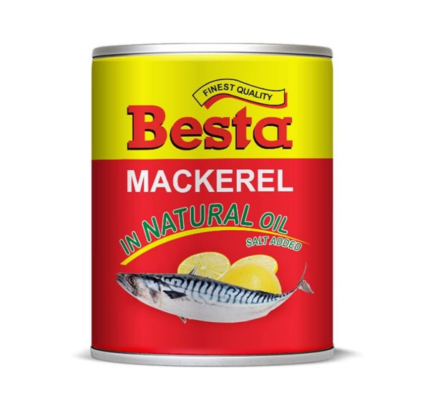 Besta Mackerel in Natural Oil 300g | GSTex