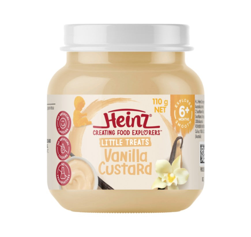 Heinz Baby Food Vanilla Custard 110g