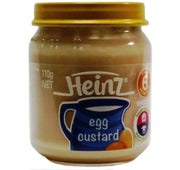 Heinz Baby Food Egg 6x110g Custard
