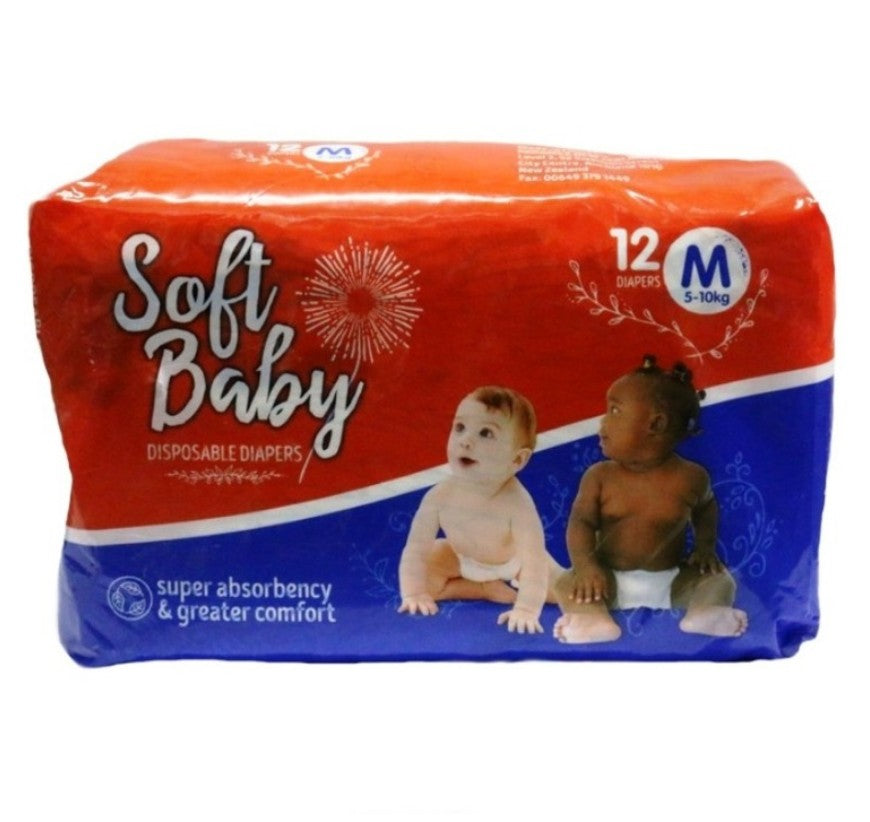 SoftBABY nappy pants (M) 12pcs 260728 GSTex