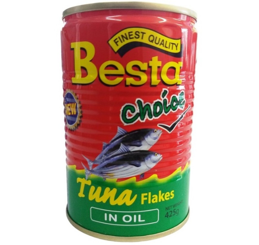Besta Choice Tuna Flakes in Oil 425g | GSTex