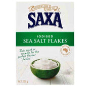 Saxa IODISED Sea Salt 200g Flakes