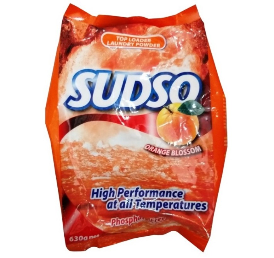 Sudso Orange Detergent 630g Powder