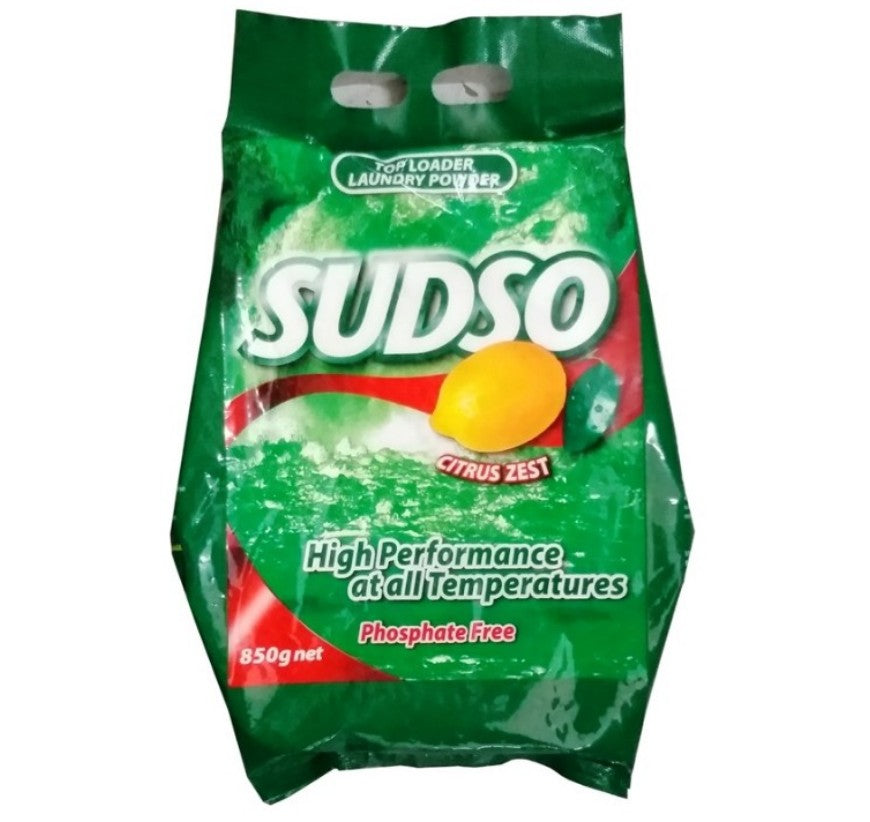 Sudso Lemon Detergent 850g Powder