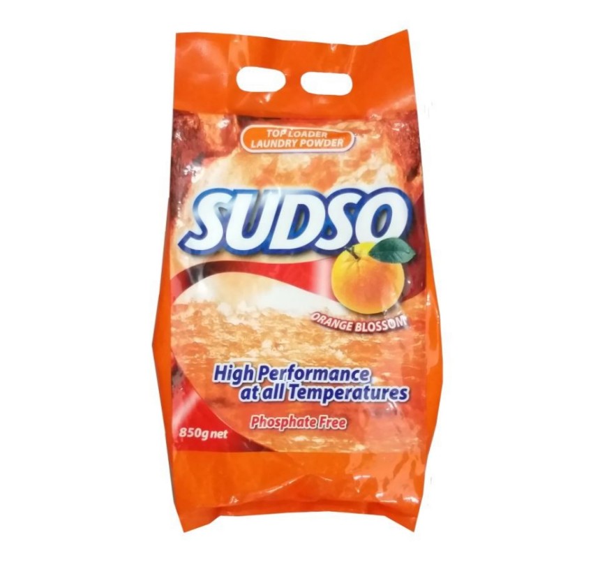 Sudso Orange Detergent 850g Powder