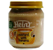 Heinz Baby Food Banana 6x110g Custard