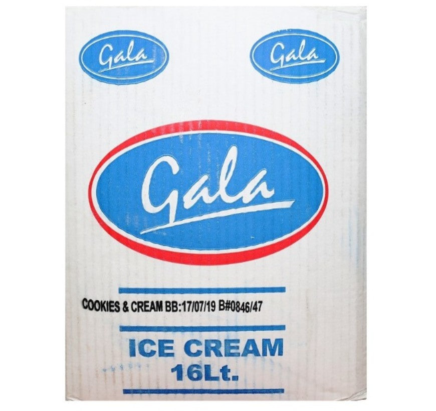 Gala IceCream Cookie&Cream 16L