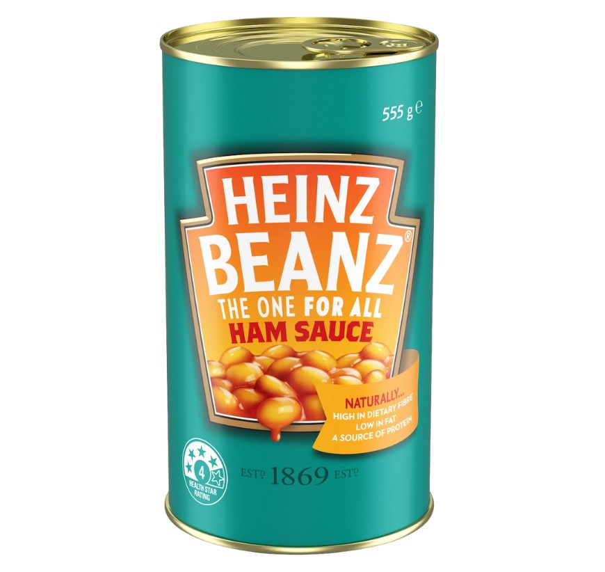 Heinz Baked Beanz The One For All Ham Sauce 555g