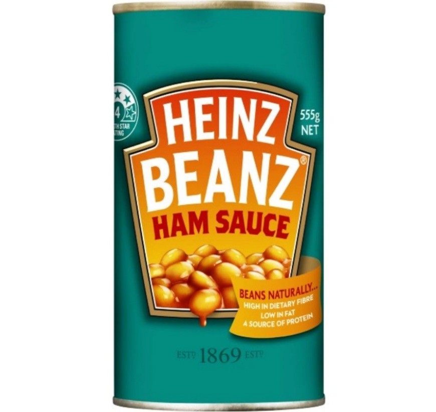 Heinz Baked Beans Ham 555g