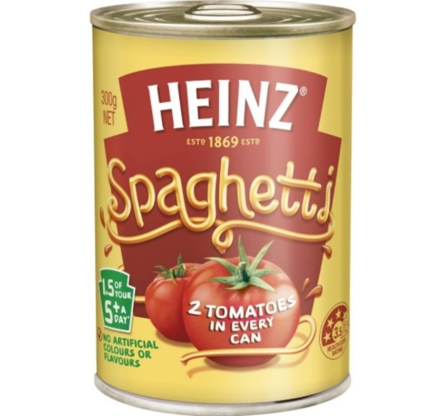 Heinz spaghetti in t/s 300g