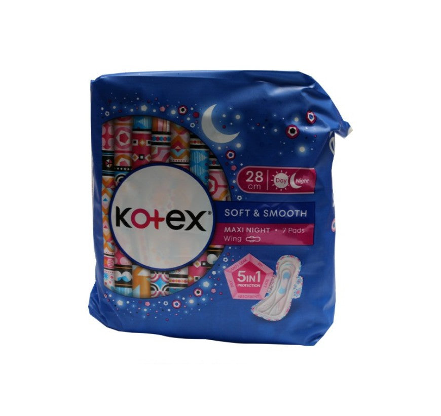 Kotex Overnight Wing 7s 51405H 7'sx48 51405C 51405F GSTex