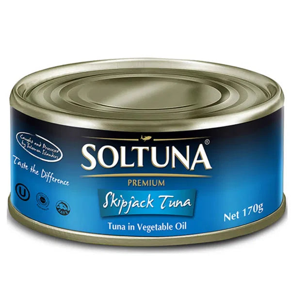 Soltuna Premium Skipjack Tuna in Vegetable Oil 170g | GSTex – Patricks ...