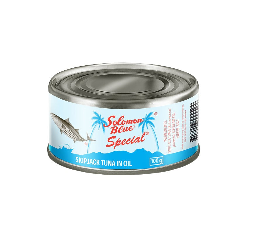 Solomon Blue Special Skipjack Tuna in Oil 100g | GSTex