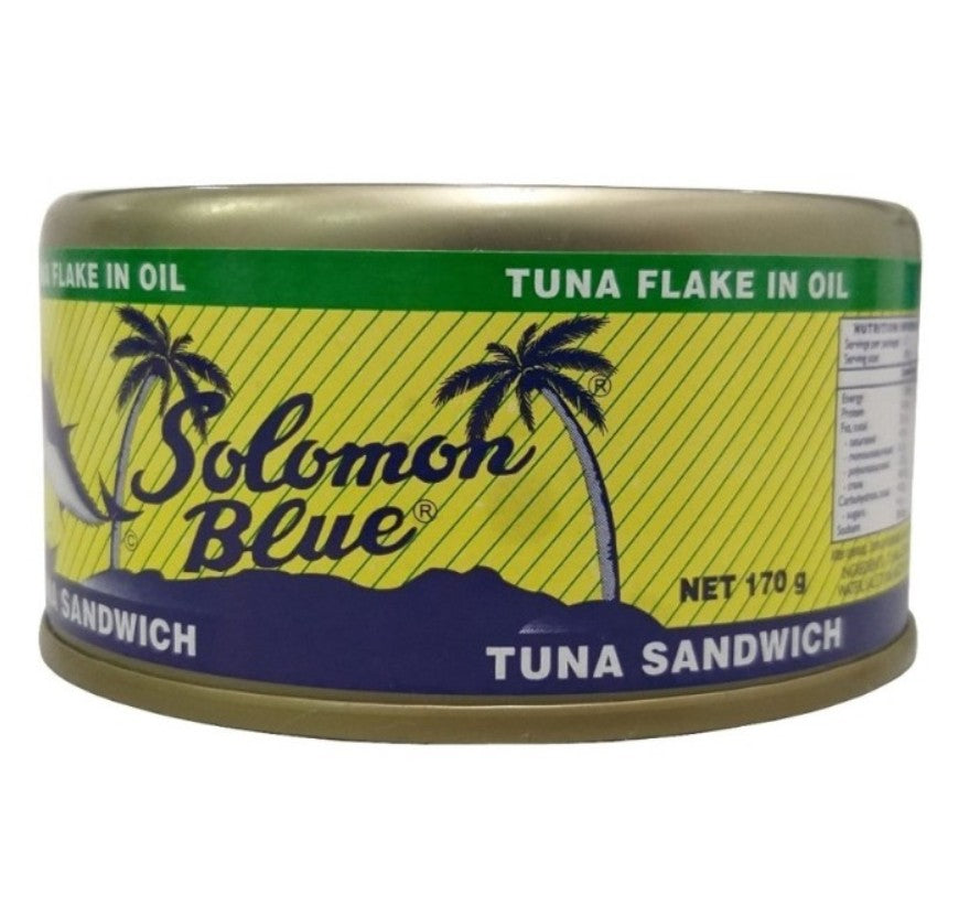 SolomonBlue Tuna Sandwich 170g Oil GSTex