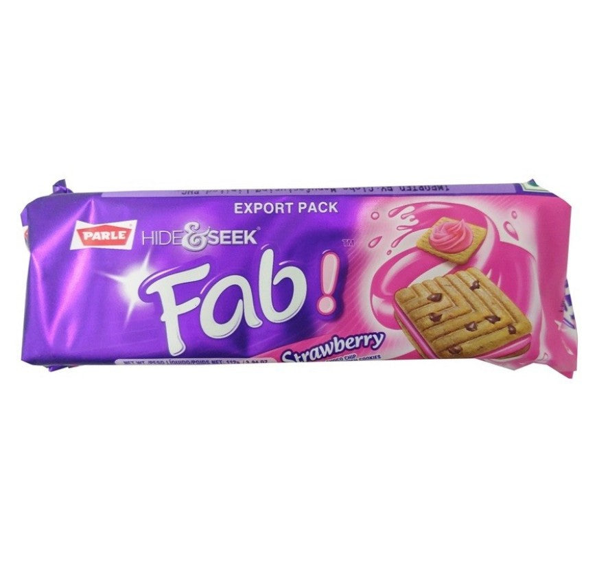 Parle Hide & Seek Fab Strawberry 112g