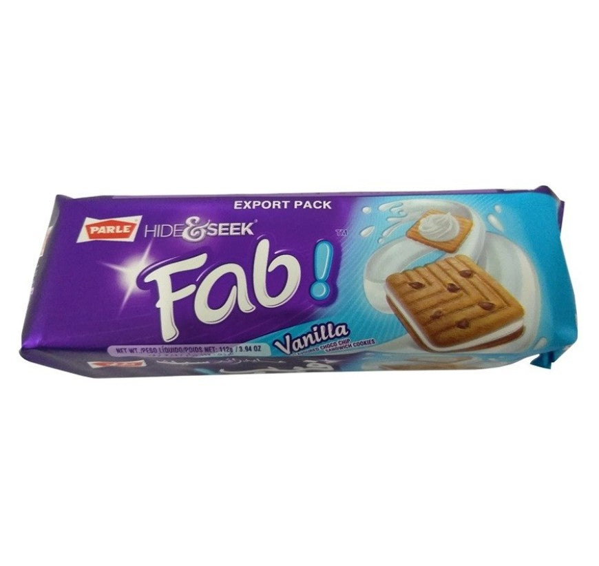 Parle Hide & Seek Fab Vanila 112g