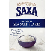 Saxa NATURAL Sea Salt 200g Flakes