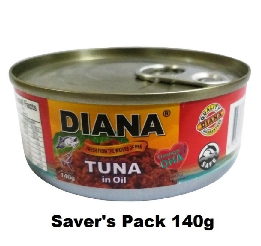 Diana tuna oil Saver's Pk 140g GSTex