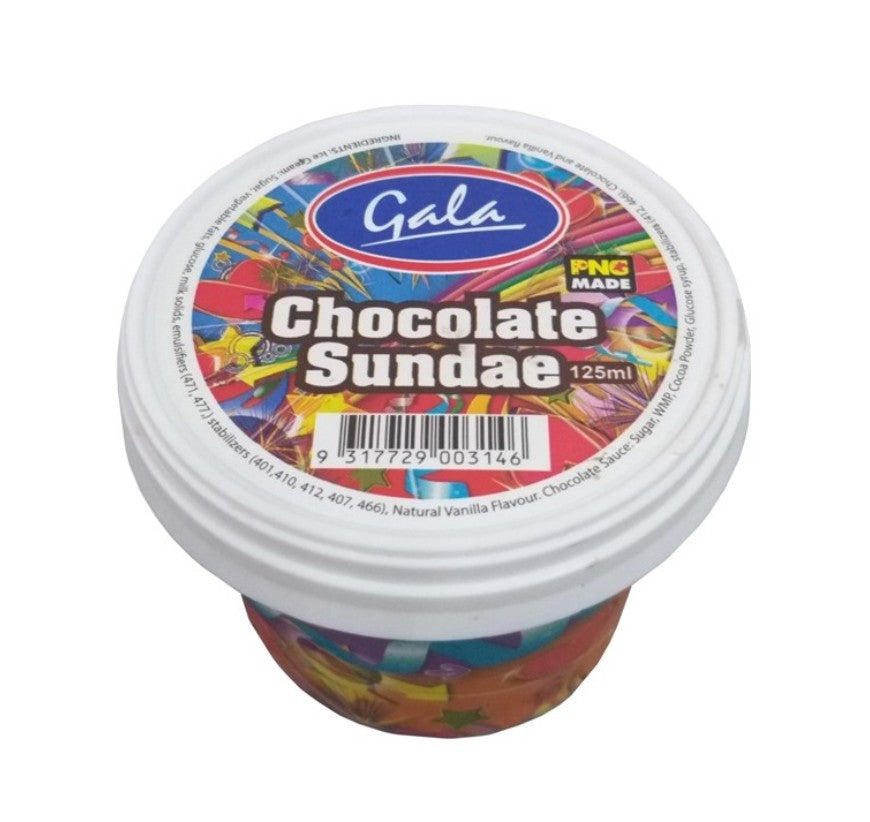 Gala Sundae Cup Choco 125ml