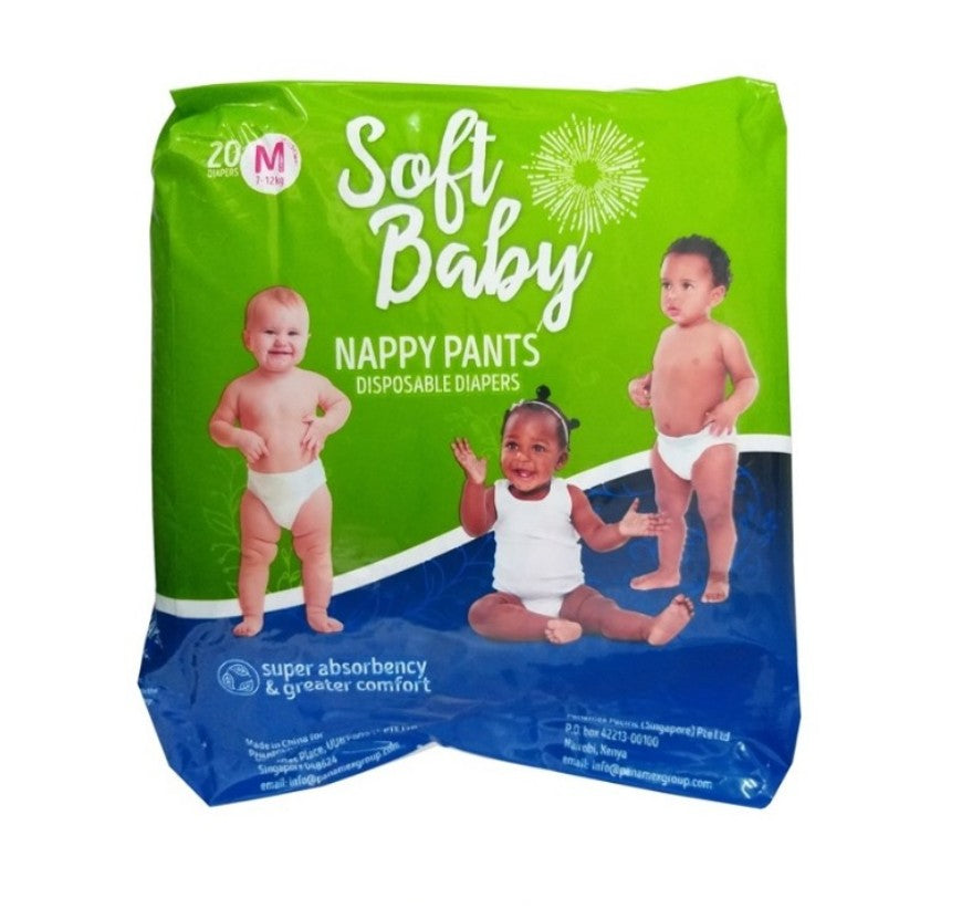 SoftBABY nappy pants (M) 20pcs GSTex