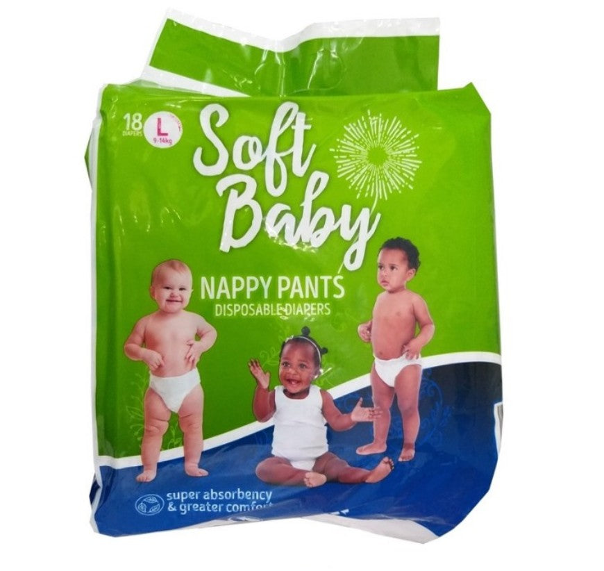 SoftBABY nappy pants (L) 18pcs GSTex