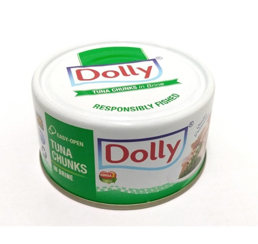 Dolly tuna Chunk in brine 185g GSTex