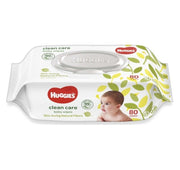 Huggies Clean Care 80's 324450 Baby Wipes 32437B