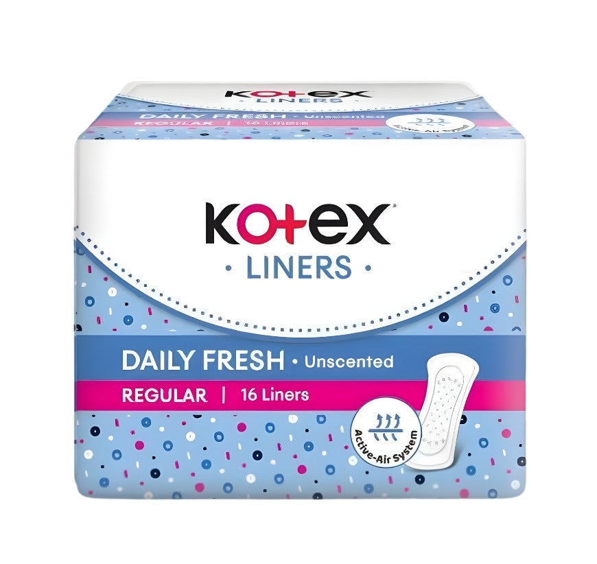 Kotex Liner Fresh Unscented 16's | GSTex