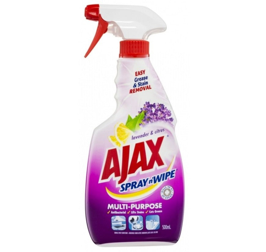 Ajax Spray & Wipe Lavender & Citrus 500ml